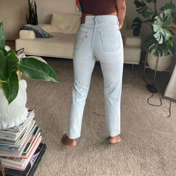 Wedgie straight Levi’s premium jeans - Picture 3 of 10